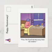 Grappige Gelukkige Verjaardag Humoristische Ansich Briefkaart (Voorkant / Achterkant)