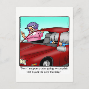 Grappige gelukwunска met verjaardag humoristische  briefkaart