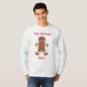 Grappige Gemberkoek Man T-shirt  (Voorkant volledig)