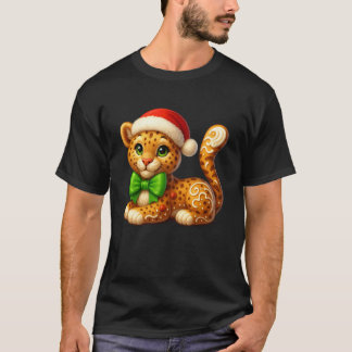 Grappige Gemberkoek Man Tijger Kerst Truien Dames  T-shirt