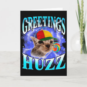 Grappige Gen Z Gen Alpha Bijnamen Kat Meme Groeten Kaart