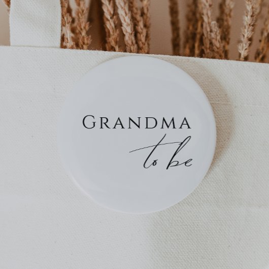 Grappige genderneutrale oma om te zijn ronde button 5,7 cm