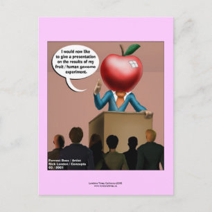 Grappige genoom-ansichtkaarten (set van 8) briefkaart