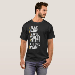 Grappige Gepensioneerde Acroniem Betekenis Pensioe T-shirt