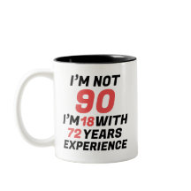 Grappige gepersonaliseerde 90e verjaardag ervaring