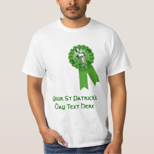 Grappige gepersonaliseerde Pog Monthoin St Patrick T-shirt