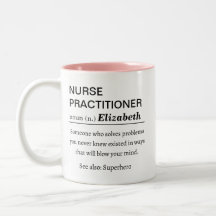 Grappige gepersonaliseerde verpleegkundig speciali