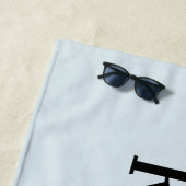 Grappige gereserveerde stoel strandlaken (In situ)