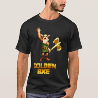 Grappige geschenken voor gouden vechtspel bijl cad t-shirt