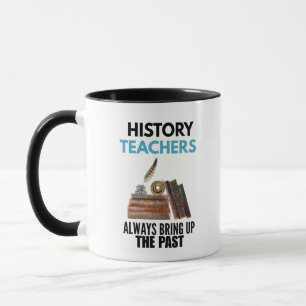 Grappige geschiedenis liefhebber leraar historicus mok