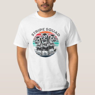 Grappige Gestreepte Dieren Design: Zebra Fun T-shirt