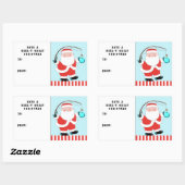 Grappige Geviste kerstcadeau Tags (Vel)