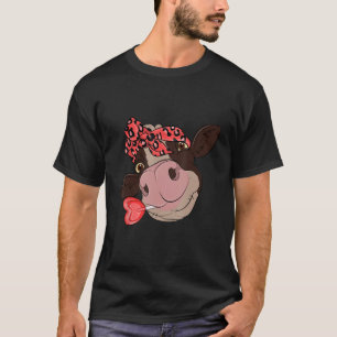 Grappige gewoon een grappige koe t-shirt