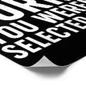 Grappige gezegden kunst voor sarcastische mensen M Poster (Hoek)