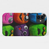 Grappige Gezichten Case-Mate iPhone Case (Achterkant (horizontaal))