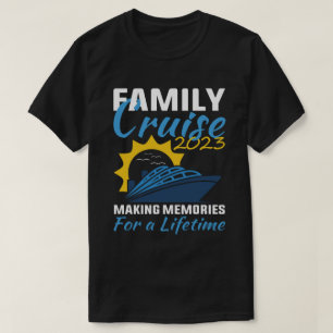 Grappige gezinscruise 2023 Onthouden vakantie T-shirt