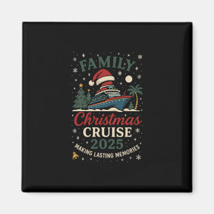 Grappige gezinskerstcruise 2025 Feestelijke reis Magneet