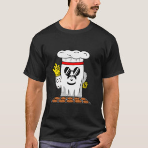 Grappige Ghost Baking Chocolade Cookies Baker Cake T-shirt