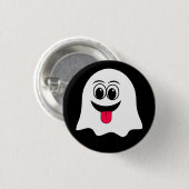 Grappige Ghost emoji! Ronde Button 3,2 Cm (Voorkant /achterkant)