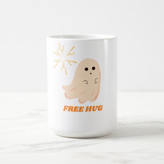 Grappige Ghost Free Hug Mok (Center)