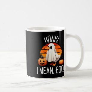 Grappige Ghost Goose Honk Ik bedoel Boo Koffiemok
