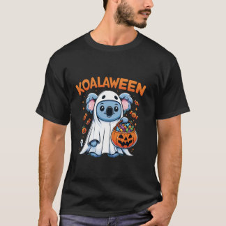 Grappige Ghost Koala Halloween Koalaween Snoep T S T-shirt
