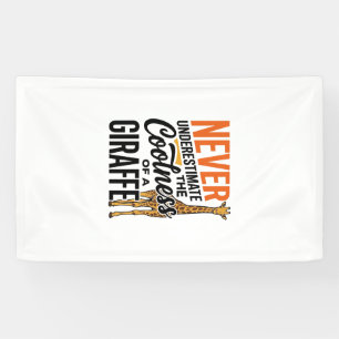 Grappige Giraffe Citaat Vintage Vector T-Shirt Ont Spandoek