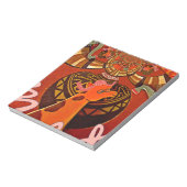 Grappige Giraffe: een caleidoscopische Afrikaanse  Notitieblok (Gedraaid)