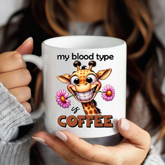 Grappige Giraffe Humor Dierenliefhebber Cadeau Mok