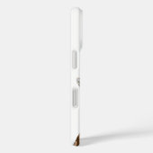 Grappige Giraffe iPhone Case - Aangepaste tekst (Achterkant / Rechts)