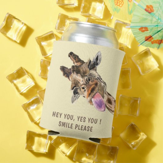 Grappige Giraffe Koelbox Blikjeskoeler (Insitu Zomer)