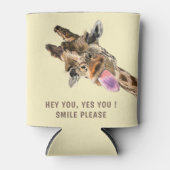 Grappige Giraffe Koelbox Blikjeskoeler (Voorkant)