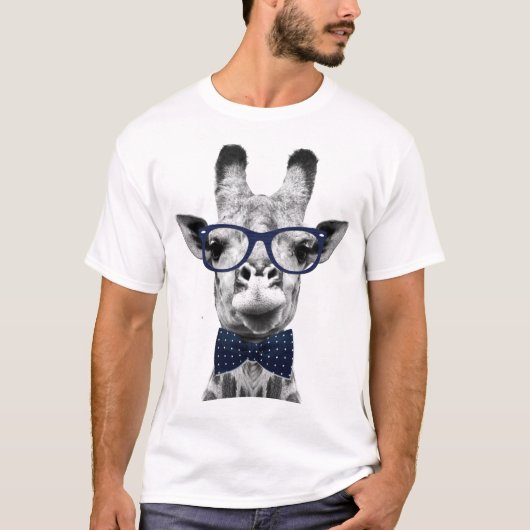  grappige Giraffe T-shirt (Voorkant)