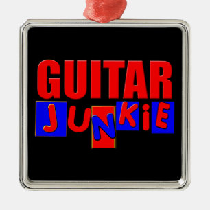 grappige gitaar metalen ornament