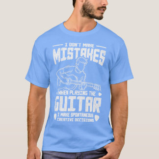 Grappige gitarist cadeau muzikant gitaar t-shirt