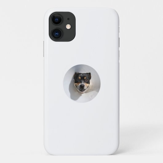 Grappige glimlachende hond Case-Mate iPhone case (Achterkant)