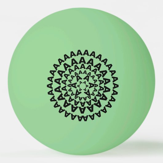 grappige gloed in het donker pingpongballen (Voorkant)