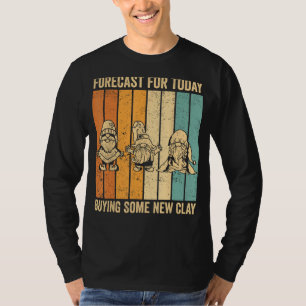 Grappige Gnome Tuinieren Dwerg Voorspelling Vandaa T-shirt