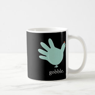 Grappige Gobble Turkey Handschoen Medische Verplee Koffiemok