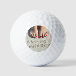 Grappige Golf bal set - Voeten