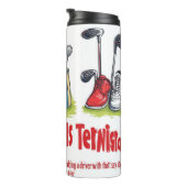 Grappige Golf Bekercan Thermosbeker (Geroteerd rechts)