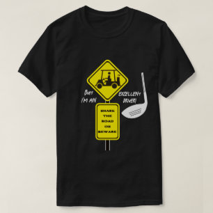 Grappige Golf Cart Driver T-shirt