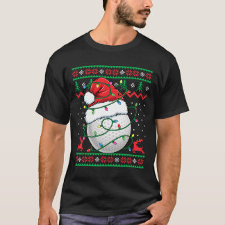 Grappige Golf Horrelijke Kersttrui Dames Heren Gol T-shirt