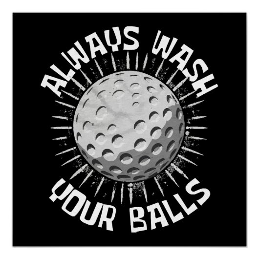 Grappige-golf Perfect Poster (Voorkant)