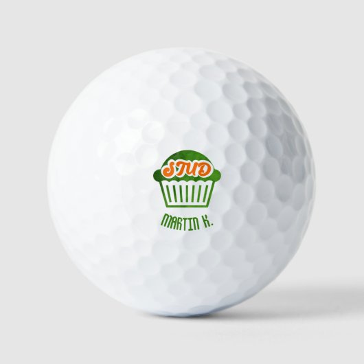 Grappige Golf Quote Stud Muffin Monogrammed Golfballen (Voorkant)