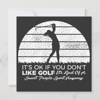 grappige golf spreuken golf citaat kaart