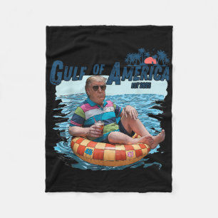 Grappige  Golf van Amerika 2025 Amerikaanse FLA Fleece Deken