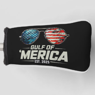 Grappige Golf van Amerika 2025 Retro zonnebril Golfheadcover