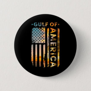 Grappige Golf van Amerika Amerikaanse vlag Be Ronde Button 5,7 Cm