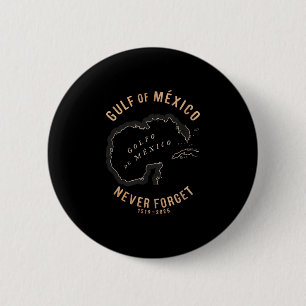 Grappige Golf van Amerika Golf van Mexico nooit vo Ronde Button 5,7 Cm
